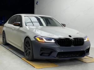 <span class=keywords><strong>Precio</strong></span> de fábrica para <span class=keywords><strong>BMW</strong></span> 5 Series G30 G38 2018-2020 Viejo a nuevo F90 LCI <span class=keywords><strong>M5</strong></span> Modelo Parachoques Rejilla Faldones laterales Auto Lámparas Difusor trasero - Product Image 4