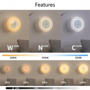 Luz Nocturna Recargable con Sensor de Movimiento, Iluminación LED Regulable para Armario, con Sensor, Recargable por USB, 1200mAh, Luces LED con Sensor - Product Image 3