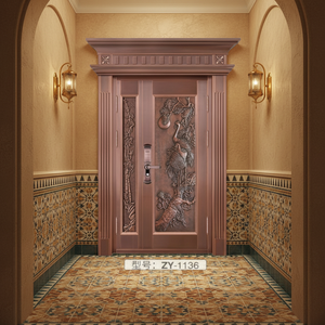 Puerta <span class=keywords><strong>Carmen</strong></span> de Aluminio Fundido Tallado - Product Image 3