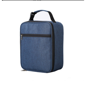 Sac isotherme portable pour le déjeuner en plein air, tissu Oxford, 23x11x26cm, avec fermeture éclair, isolé, pour le camping et les pique-niques - Product Image 5