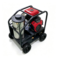 Nouveau modèle très populaire : Nettoyeur haute pression à eau chaude à essence 5000 psi, usage intensif, pour usage commercial