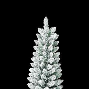 UMIND New Design Customized Slim Snow Flocked Wrapped Artificial Christmas <strong>Tree</strong> for Christmas Decoration - Product Image 3