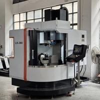 Tout nouveau centre d'usinage vertical CNC LK380 avec système de contrôle GSK 5 axes cône de broche automatique BT40