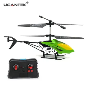 UCANTEK Mini 2.5CH Gyro Super Mini elicottero RC con controllo a infrarossi RTF con luce a LED per volo notturno