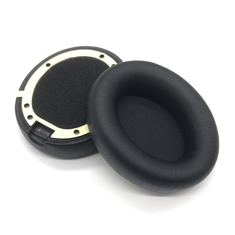 HP-Coussinets d'oreille en cuir noir