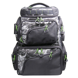 Heavy Duty Outdoor Large Waterproof Fishing Tackle Backpack Lure Bag For Fishing