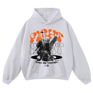 Felpa da <span class=keywords><strong>Uomo</strong></span> con Stampa Personalizzata, Effetto Invecchiato, Stampa Scultura Angelo, Vestibilità Ampia, Trendy, Versatile, <span class=keywords><strong>Casual</strong></span>, Lavaggio Acido - Product Image 5