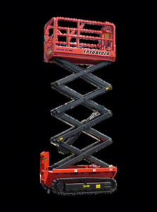 Plateforme élévatrice mobile à ciseaux hydraulique puissante de 7 m avec moteur électrique, construction en acier au manganèse, moment de charge élevé pour - Product Image 1