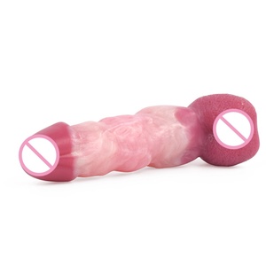 NNSX Two Week Sales Promotion America Large <b>Dildo</b> New Pleasure Rubber Penis Raw Meat Color Fantasy <b>Dildo</b> for Man Woman - Product Image 5