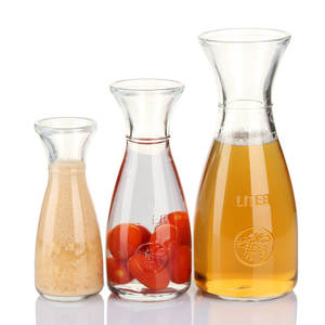 Bouteille en verre de 350 à 1000 ml pour thé glacé à l'orange, boisson, jus, lait, thé, style <span class=keywords><strong>turc</strong></span>, ronde, origine Chine - Product Image 1