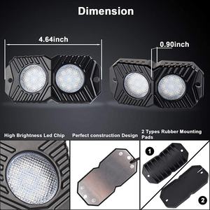 OVOVS ATV UTV SUV,อะไหล่18W Universal IP68กันน้ำออฟโรด<span class=keywords><strong>รถ</strong></span>บรรทุก<span class=keywords><strong>รถ</strong></span> ATV UTV SUV <span class=keywords><strong>มอ</strong></span>เตอร์ไซค์ภาย<span class=keywords><strong>ใต้</strong></span>ร่างกาย - Product Image 4