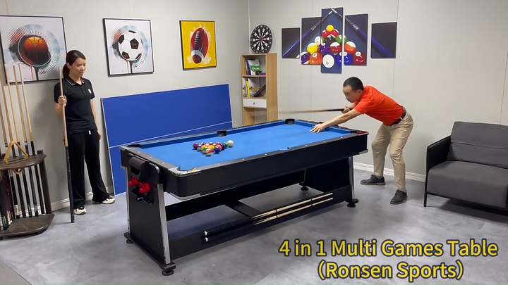 Classic Sport 3 in 1 Game Table for Adults - Pool, Air Hockey, Table Tennis