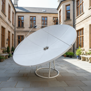 Antenne parabolique Sanwei C Band 135cm (1.35m) en acier durable pour télévision par <span class=keywords><strong>satellite</strong></span>, montage au sol, fréquence 3.7-4.2GHz, 33dB, <span class=keywords><strong>34</strong></span> ans d'expérience - Product Image 2