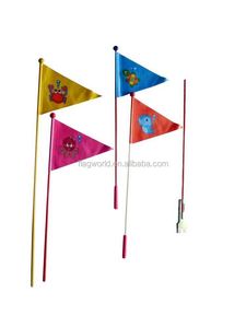 High Quality Custom Bike <b>Flags</b> Adjustable Height Safety <b>Flag</b> with Fiberglass Pole - Product Image 5