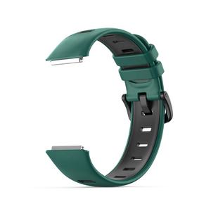 <span class=keywords><strong>Correa</strong></span> de silicona para reloj inteligente, banda de silicona de doble Color para <span class=keywords><strong>Huawei</strong></span> Band 7, venta al por mayor de fábrica - Product Image 5