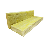 Laine de verre jaune ASTM, taille personnalisable, sans face de finition, bon prix, isolation thermique pour mur, plaque de laine de verre