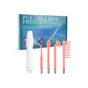 Portable 4 in 1 Handheld Electric Face Skin Therapy Wand High Frequency Facial <b>Machine</b> - Product Image 1