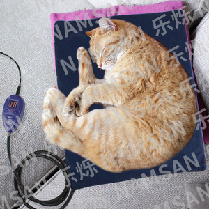Pet Heating <b>Pad</b> 11.8x15.7 Inch Adjustable Thermostat Waterproof For Cats <b>Dogs</b> - Product Image 2