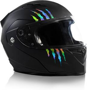 Autocollants pour casque de moto, décoration griffe de monstre, offres pour casque de moto - Product Image 1