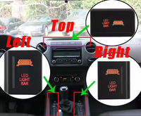 Nouvelle condition ABS matériel LED bouton poussoir pour VW Touran Jett Mk6 Amarok fonction marche-arrêt commutateurs automatiques auxiliaires