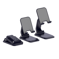Support de téléphone portable universel en alliage d'aluminium avec coussinet en silicone, support de bureau réglable pour tablette