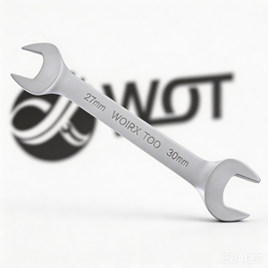 <span class=keywords><strong>Clé</strong></span> <span class=keywords><strong>à</strong></span> molette métrique double embout en chrome mat, en acier <span class=keywords><strong>à</strong></span> haute teneur en carbone, épaissie et trempée, 1000 lb-ft, vente directe en gros du fabricant - Product Image 1