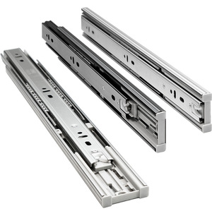 Telescopic <strong>Drawer</strong> Rail 45mm Telescopic Channel <strong>Drawer</strong> Runners <strong>Push</strong> <strong>Open</strong> <strong>Soft</strong> Close <strong>Drawer</strong> <strong>Slides</strong> for Cabinet Door - Product Image 4