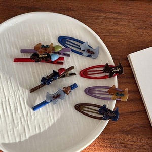 Pinza de Pelo de Plástico para Niñas, con Forma de Perro, Diseño de Pico de Pato y Dibujos Animados, para Uso Diario, Accesorios para el Cabello - Product Image 6