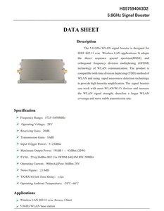 Hs57594043d2 <span class=keywords><strong>5.8GHz</strong></span> 5725 ~ 5850MHz tăng cường tín hiệu - Product Image 5
