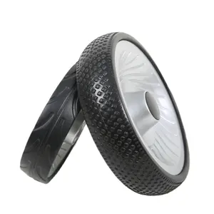 Wholesale High Quality Solid Pu Foam Tire Plastic Hub 5 Inch Eva Foam Wheel For Baby Pushchair