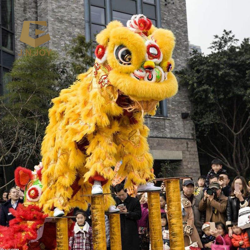 Jnz24ld Traditional Adult Lion Dance Costume for Chinese New Year