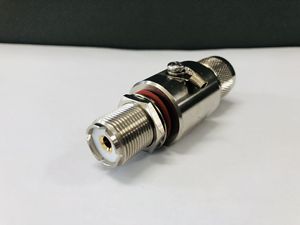 Parafoudre <span class=keywords><strong>coaxial</strong></span> BR-N, connecteur de type N, protection d'antenne industrielle contre la foudre, bande de fréquence 0-2000 MHz, impédance 50 ohms - Product Image 4