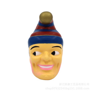 Pu <b>Foam</b> Cartoon Head Stress Relief Toy <b>Craft</b> Gift - Product Image 5