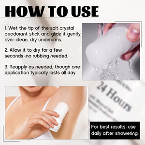 Best-seller Marque privée Désodorisant naturel et anti-transpirant 48H Bâton <span class=keywords><strong>de</strong></span> déodorant corporel protecteur contre les odeurs <span class=keywords><strong>de</strong></span> sueur - Product Image 6