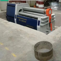 ZHENGHENG W12-8x2500 Máquina de Rolado de Cuatro Rodillos CNC, Máquina Automática de Rolado de Placas, Roladora Vertical Lateral para Acero Inoxidable y Aluminio