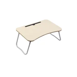 Mesa dobrável para computador, dormitório, cama multifuncional, mesa para laptop, mesa de estudo e armazenamento de copos