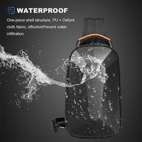 Nouveauté 2026 – Sac de Poitrine Noir Personnalisable pour Homme – Sac à Bandoulière Décontracté Léger et de Haute Qualité pour Usage Quotidien