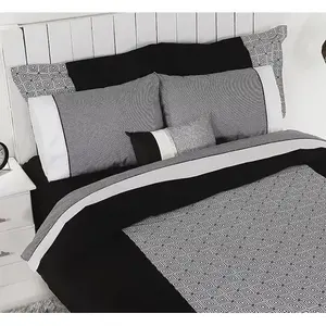 Juego de Ropa de Cama Baruk Competition, Funda de Algodón con Patrón Geométrico de 170x240 cm, Relleno de Poliéster - Product Image 5