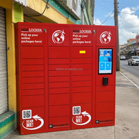 Casier intelligent pour la livraison de colis en extérieur, casiers à colis en libre-service 24h/24, armoire de stockage électronique pour bureau de poste