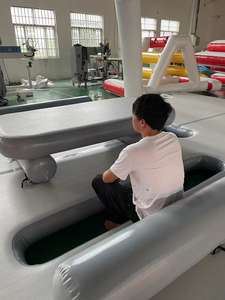 QIQU - Cabana Inflable <span class=keywords><strong>de</strong></span> PVC Soldada con Calor <span class=keywords><strong>de</strong></span> 0.9 mm y Carpa Flotante para Uso en el <span class=keywords><strong>Mar</strong></span>, Resistente, para 6-8 Adultos, Carga Máxima >500 kg - Product Image 4