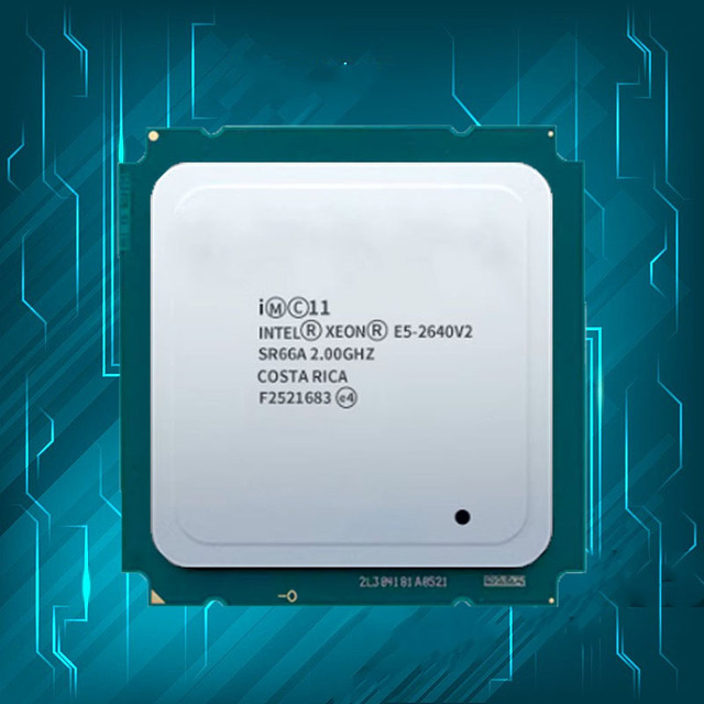 Xeon E5-2640 2651 2658V2 2687WV2 2695 2696 2697V2 Cpu Processor Intel Cpu