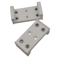 Pièces en plastique personnalisées CNC de précision en PEEK, POM, ABS, PETF, inspection CMM