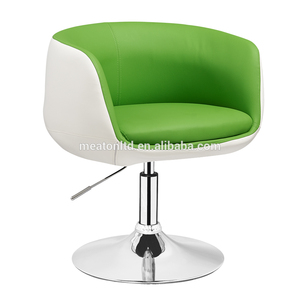 Silla de Salón Moderna de Cuero Sintético al por Mayor, Silla Giratoria Redonda para <span class=keywords><strong>Peluquería</strong></span>, Silla de Belleza - Product Image 3