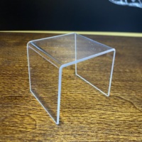 Présentoir en acrylique transparent personnalisé support en gros vitrine en acrylique