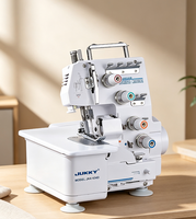 Machine à coudre surjeteuse JUKKY JK4-434D, très vendue, de haute qualité, spécialisée pour la couture de pulls et de vêtements en tricot.