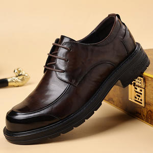 Zapatos de Vestir de Cuero Premium para Novio, Antideslizantes, Transpirables, Cómodos e Impermeables, Ideales para Bodas, Fiestas y Banquetes - Product Image 2