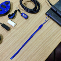 Support de téléphone portable en nylon écologique, moderne et simple, avec cordon de sécurité anti-perte pour poignet, pour carte d'identité et appareil numérique