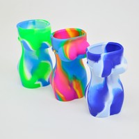 60ml Sexy Girl Mini tasse à boire en silicone Verre à vin durable pour la fête