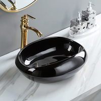 Lavabo en céramique blanc, forme pierre, fait main, couleur béton, personnalisable, pour salle de bain
