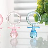 Mini-sucette en plastique pour décoration de fête, cadeau DIY